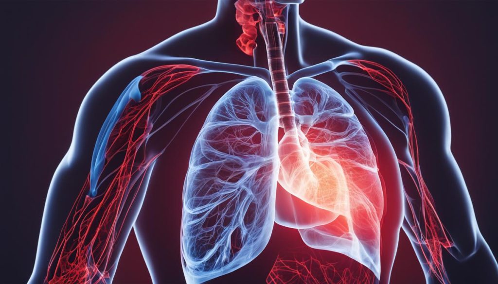 causes of chest pain when deep breathing