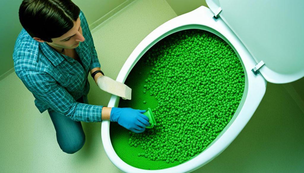 green poop