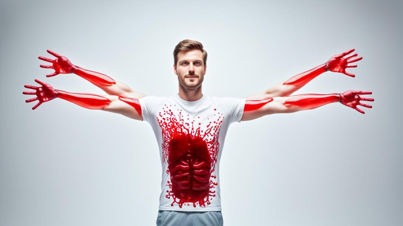 how many pints of blood are in the human body