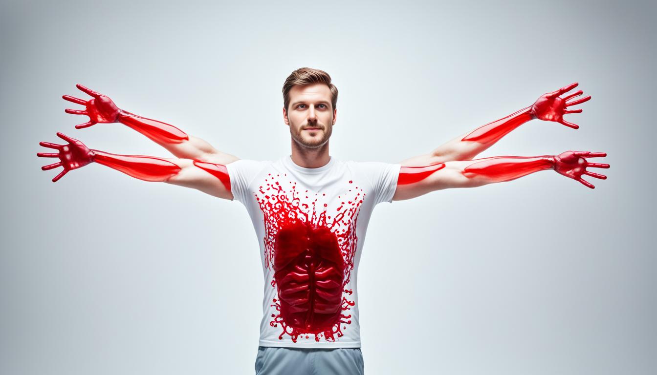 how many pints of blood are in the human body