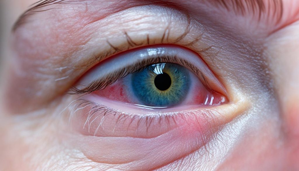 swollen eyelid symptoms