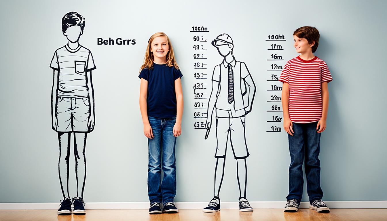 what is the average height for a 12 year old