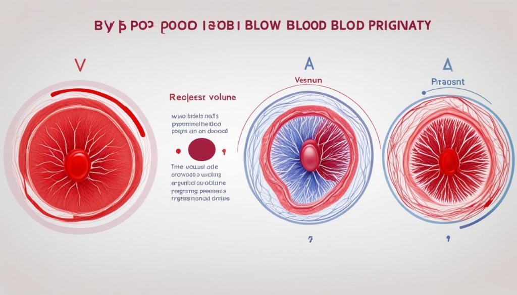 Blood volume in pregnant people Blood volume in pregnant people