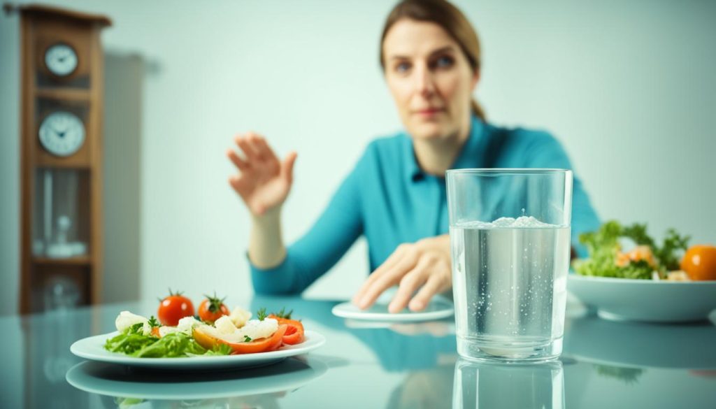 Drinking water before meals Drinking water before meals