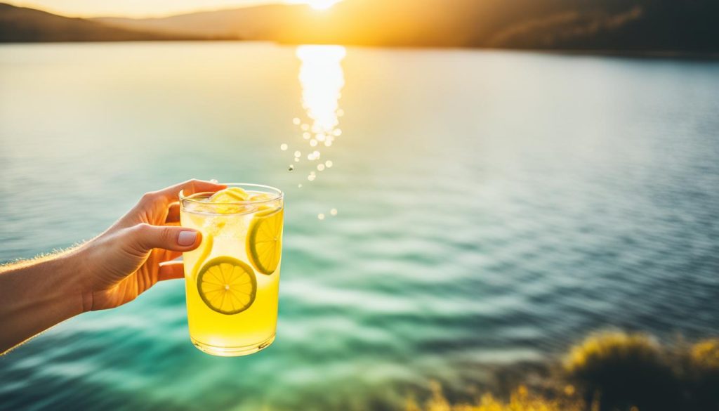 best time to drink lemon water
