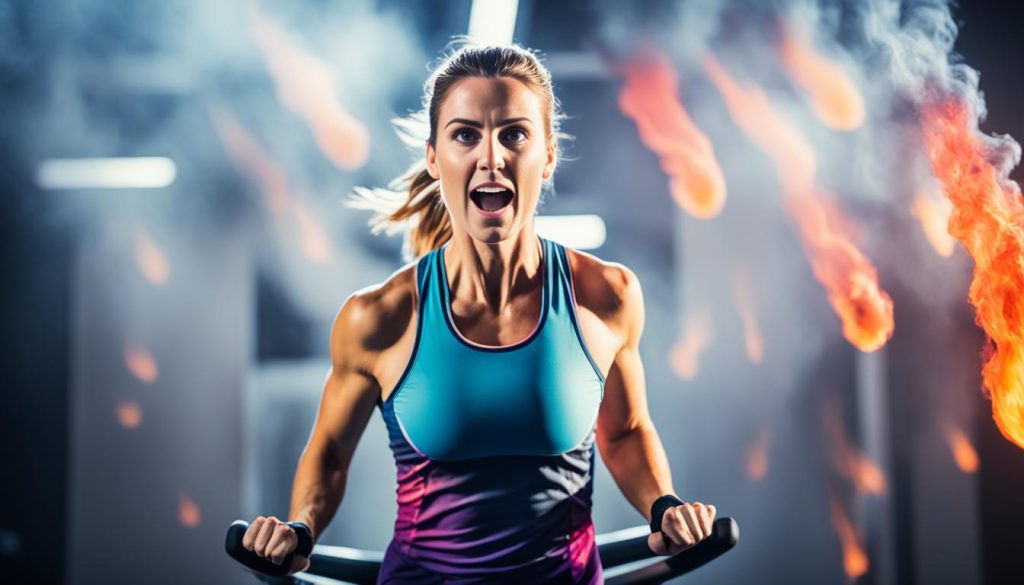 calories burned during a workout
