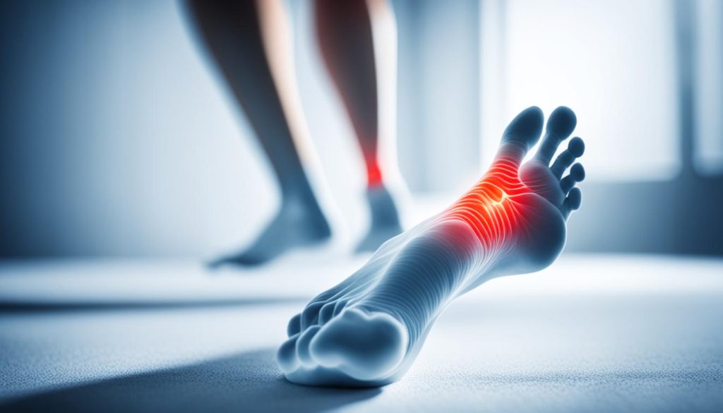complications of foot arch pain