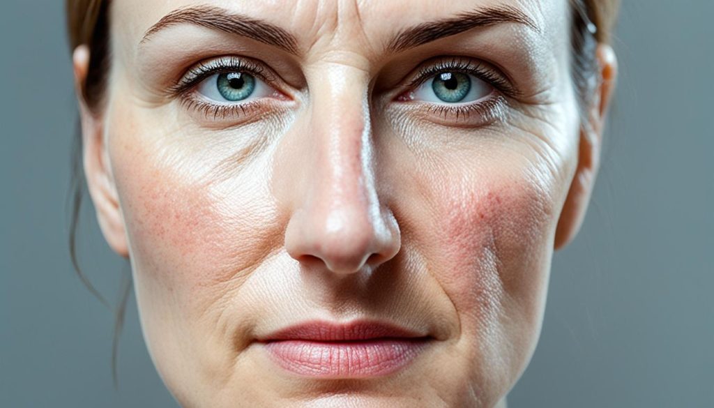 dry skin on the face