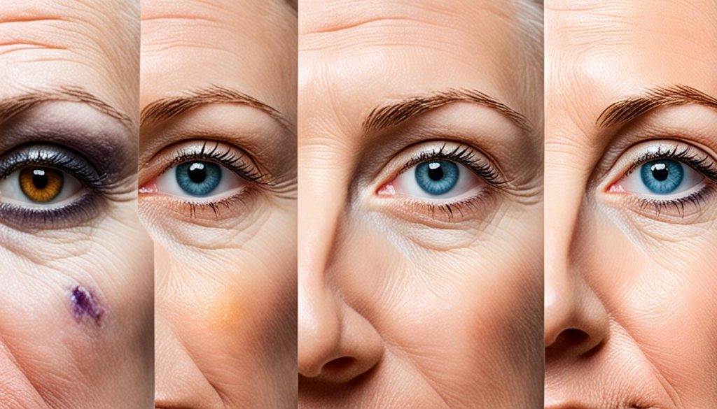 healing timeline for black eye