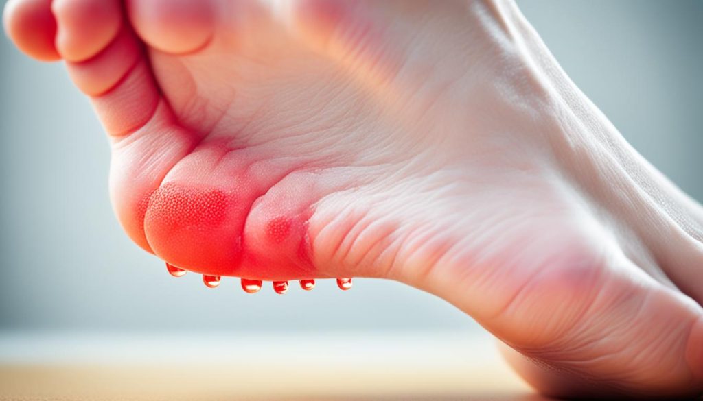 severe foot arch pain