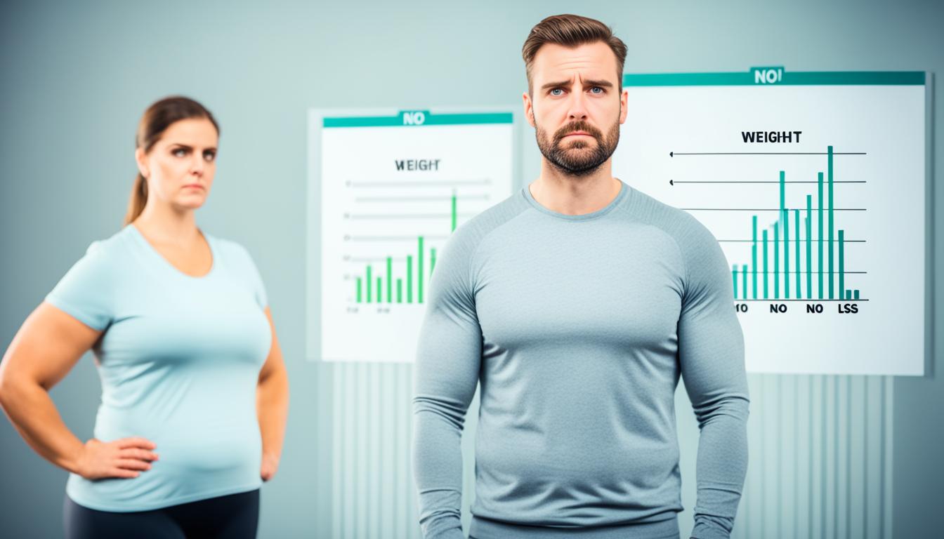 why am i not losing weight when i exercise and diet