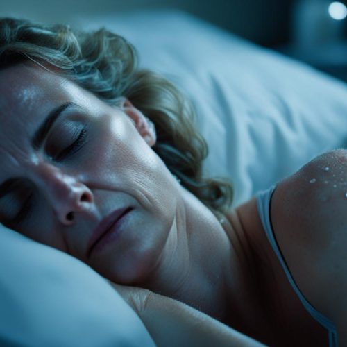 why does my body get so hot at night female