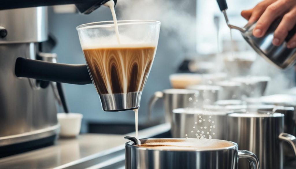 Preparation of a Latte