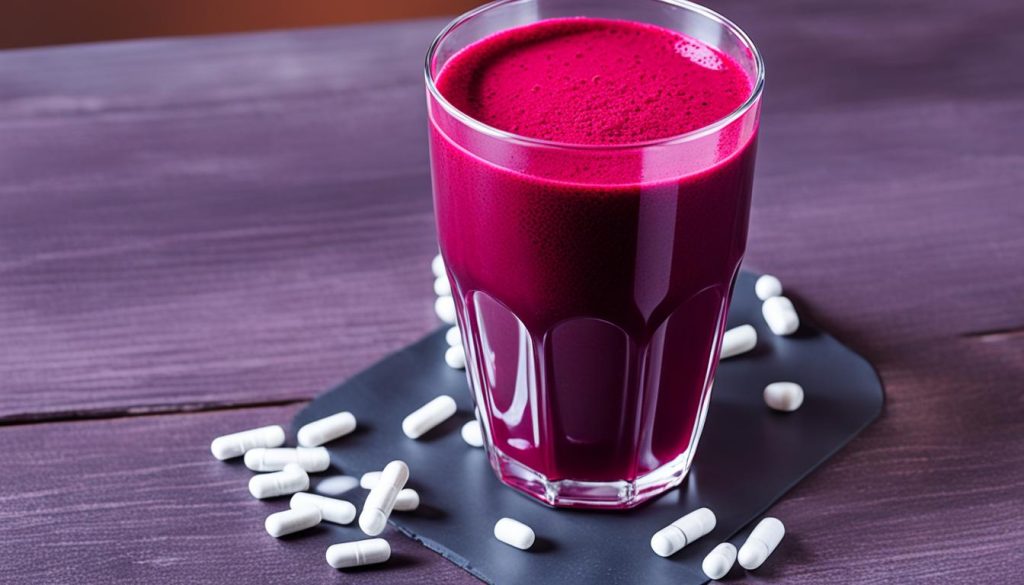 beet juice and blood pressure medication