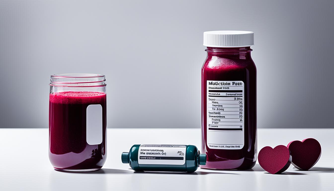 can i drink beet juice while taking blood pressure medication