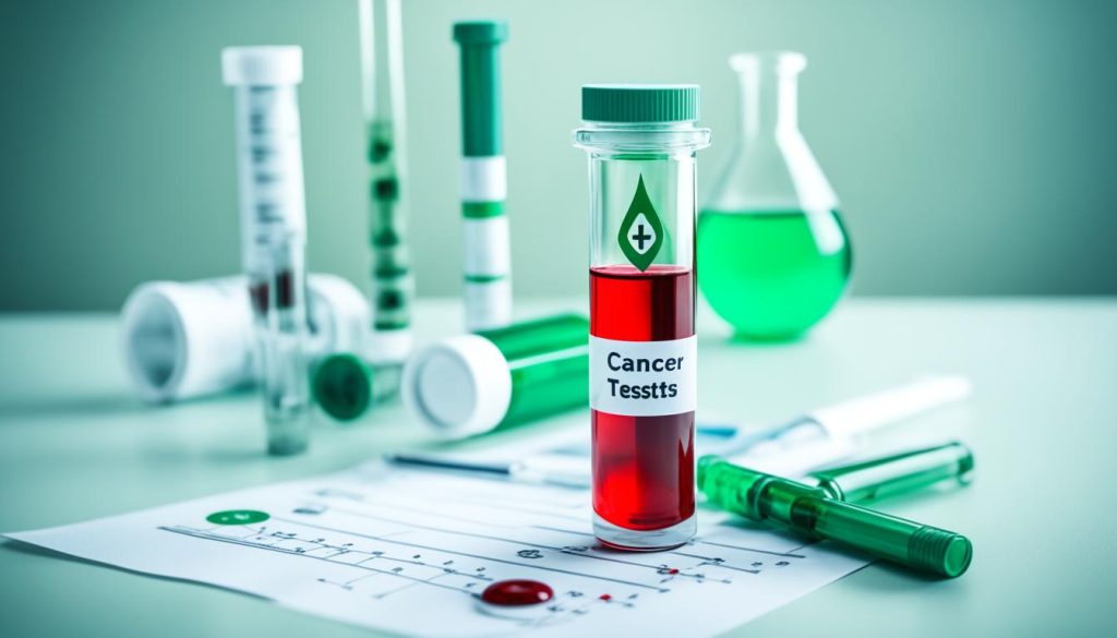 cancer blood markers normal levels