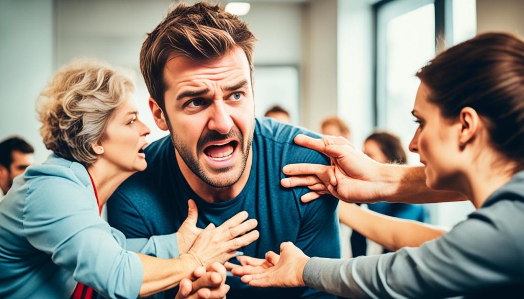 encouraging treatment during a mental breakdown