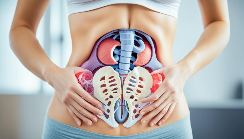 female-only causes of lower right abdominal pain