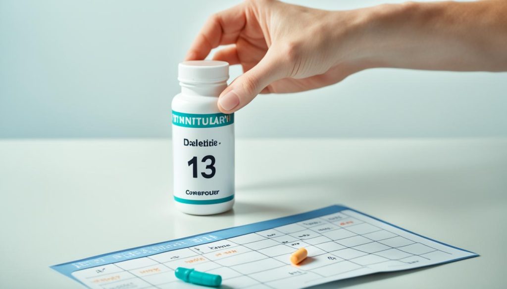 handling a missed cholesterol pill dose