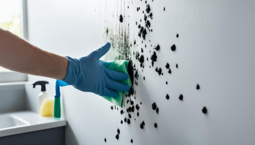 how to remove black mold
