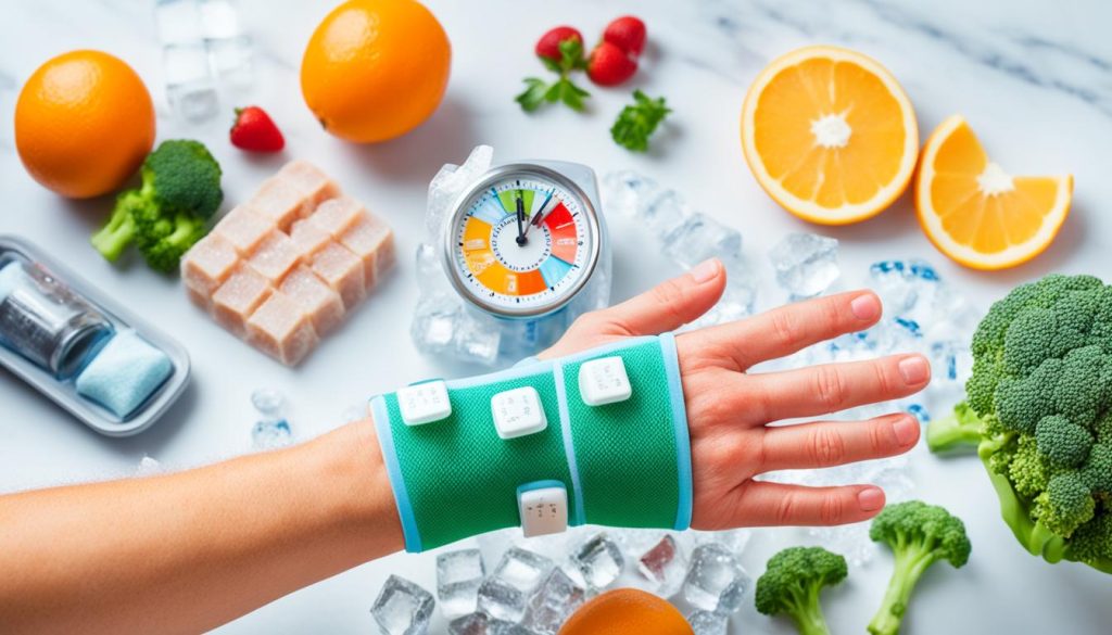 how to speed up healing of a jammed finger