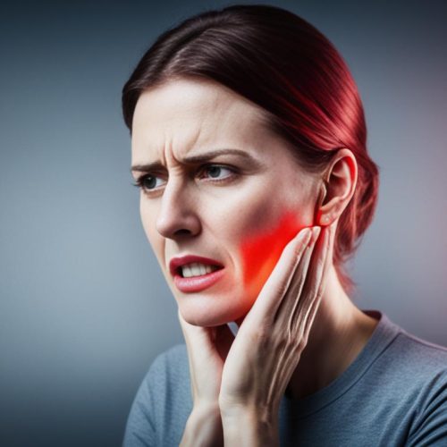 pain in right side of face and jaw and ear