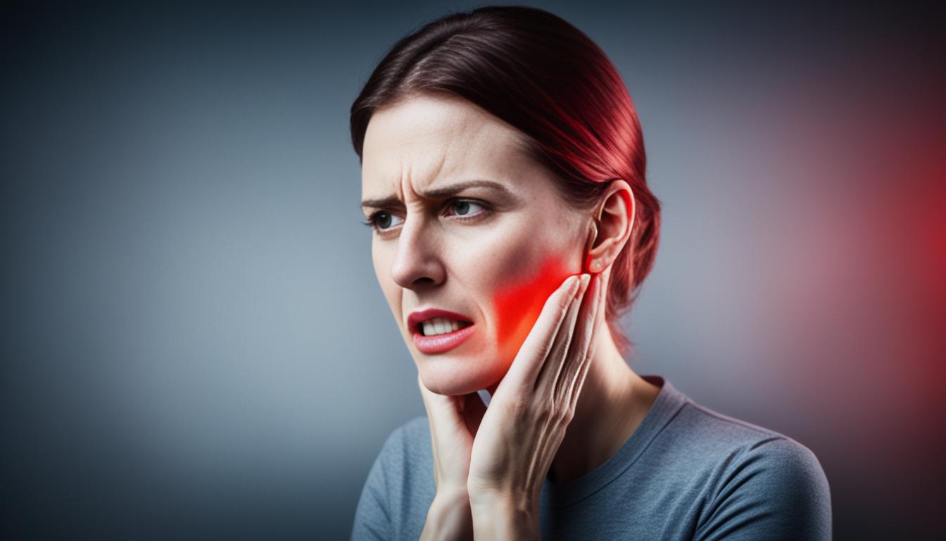 pain in right side of face and jaw and ear