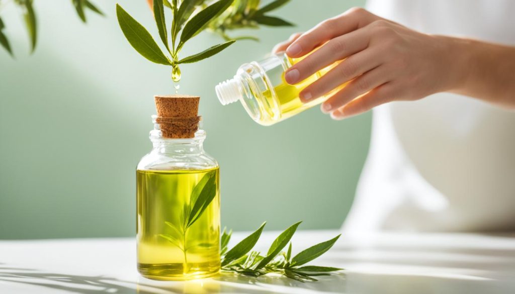 tea tree oil for hair