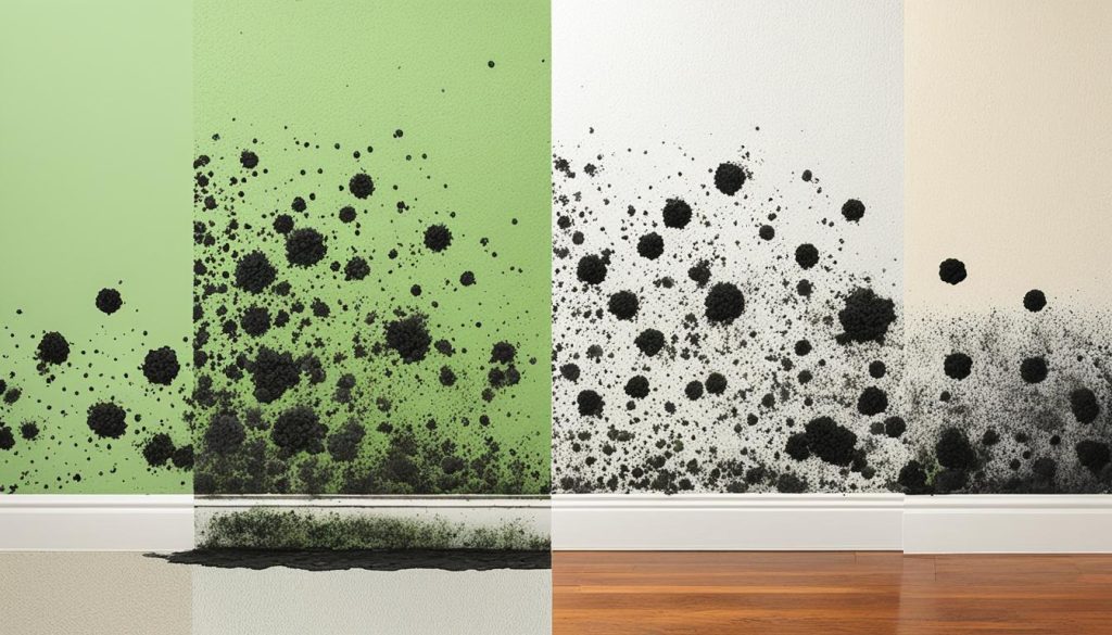 timeline for black mold growth