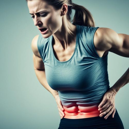 upper stomach and back pain at the same time female