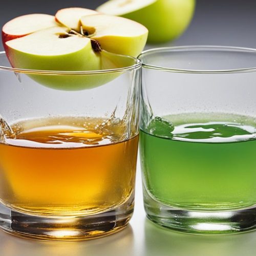 what is the difference between apple juice and apple cider