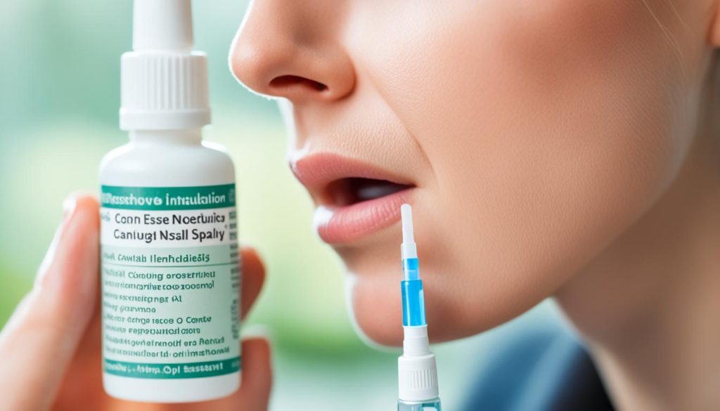 nasal spray safety guidelines